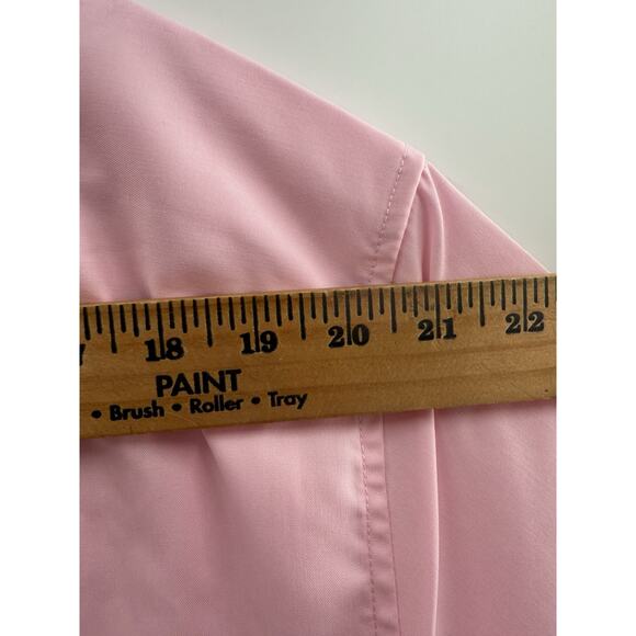 Men's Casual Button Down Shirts Wrinkle-Free Short Sleeve Business Dress Sz 2XL - Picture 6 of 11